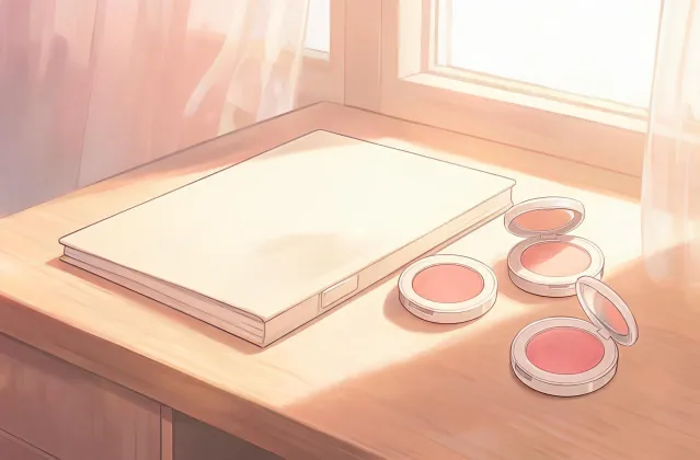 Cream blush procurement communication sketch